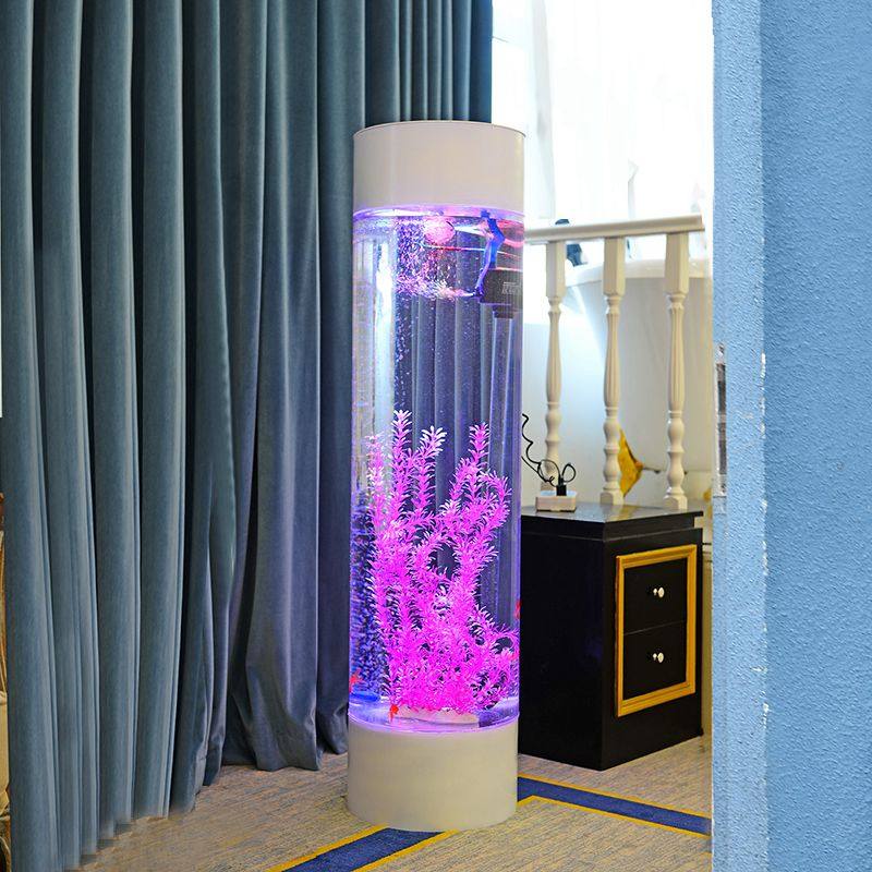 佳宝鱼缸水族箱中小型客厅家用桌面创意免换水