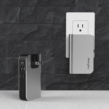 C苹果线 220V直充 自带Type MyCharge QC3.0快充 Hub充电宝 美国