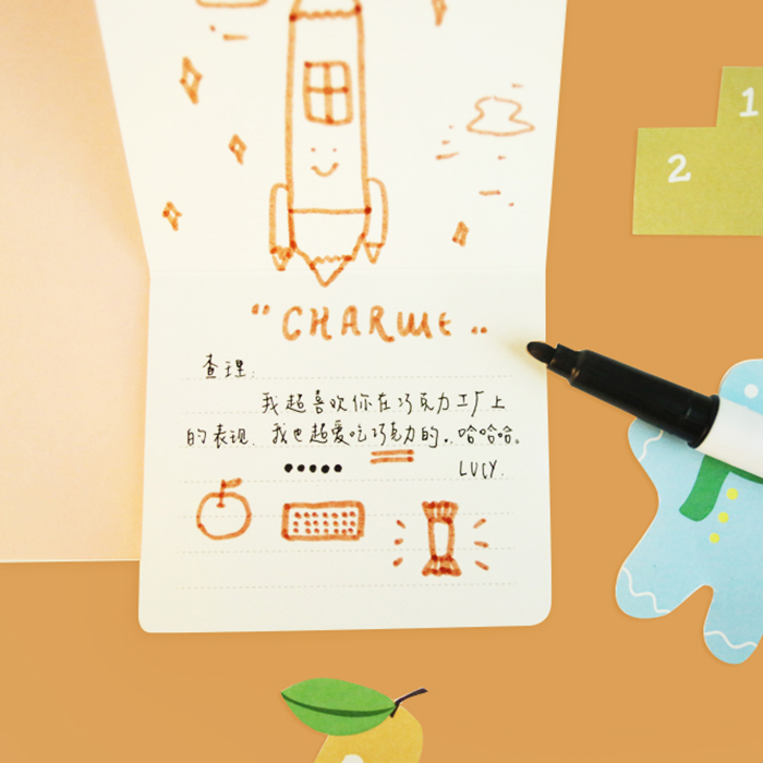 花语卡通迷你生日祝福教师节感恩节圣诞节贺卡