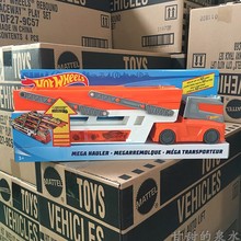 风火轮重型运输车50周年纪念版车玩具FTF68火辣合金小跑车收纳车
