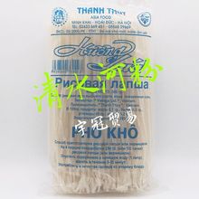 越南PHOKHO清水牌宽扁干河粉500克 常年供应越南各种食品调味酱料