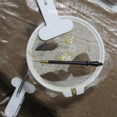 独俪日定制法式刺绣万向绷夹子luneville苏绣绷夹lesage非手机夹