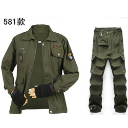 电焊工作服套装男纯棉劳保耐磨耐穿耐烫结实汽修干活衣服印字绣字