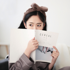 可爱萌萌洗脸束发带