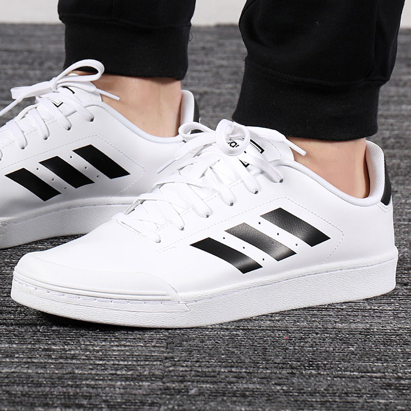 Adidas Men's Shoe 2019 Summer New NEO Small White Shoe Low Top Breathable Sports Casual Board Shoe B79774