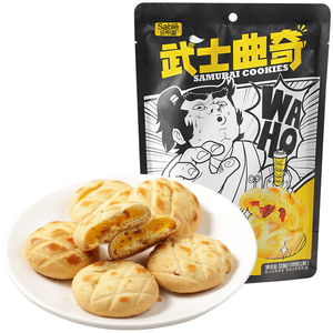 莎布蕾 爆浆软心蔓越莓武士曲奇128g