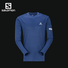 T恤 TEE 户外快干跑步长袖 Salomon 萨洛蒙男款 AGILE TECH