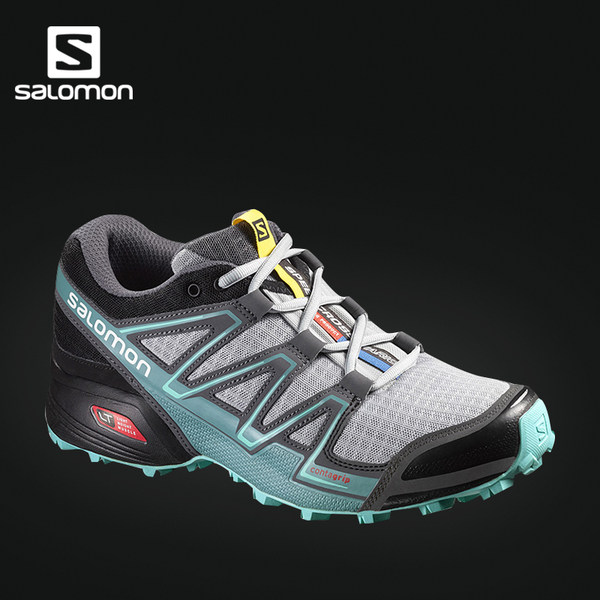 Salomon 萨洛蒙女款户外越野跑鞋 轻便透气 SPEEDCROSS VARIO W
