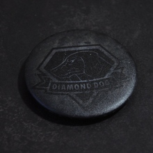 钻石狗 58mm 合金装 马口铁徽章 特色底纹