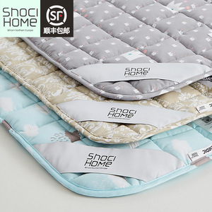 学生双人折叠防滑床垫1.8m