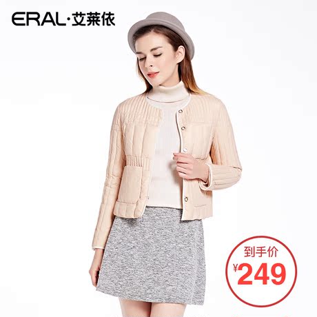 ERAL/艾莱依2016冬装新品时尚短款羽绒服12035-EDAA商品大图