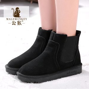 公猴冬季雪地靴