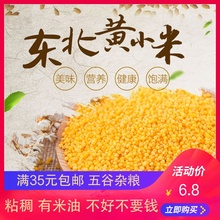 黄小米新米东特产北农家自产五谷杂粮食用小米粥黄米月子米