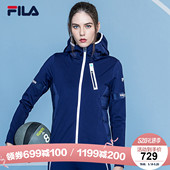 外套女2018春季新品 FILA斐乐官方正品 连帽运动外套