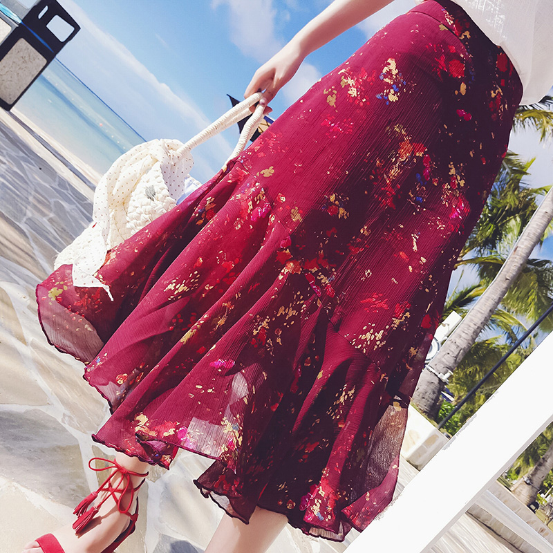 谜秀连衣裙女夏2018新款套装裙韩版度假吊带