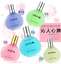 满包邮 正品批发桂花玫瑰栀子花茉莉薰衣草女士清新学生香水50ml