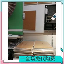 包邮 cm宣传板展示板国内代购 宜家瓦吉斯留言板白色软木58x39