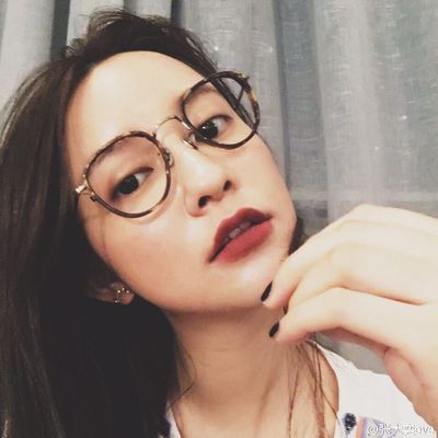 张大奕网红同款 TR90轻复古豹纹色配近视眼镜框架潮流修脸平光