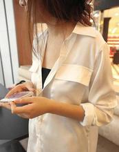女装 休闲上衣宽松防晒长袖 女夏 衬衣衬衫 女2016夏装 大码 新款 雪纺衫