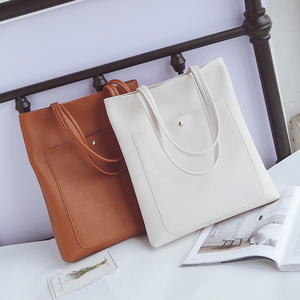 简约百搭大容量单肩手提包