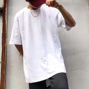oversize嘻哈半袖纯棉T恤