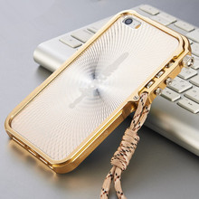 iphone5s手机壳金属边框苹果4s保护套5SE铝合金属防摔外壳潮男