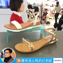 夏季国内专柜正品 AU151 凉鞋 2019新款 代购 TEENMIX天美意女鞋 6K717