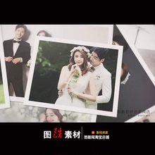 AE模板 浪漫婚礼回忆情侣旅游毕业季相册照片视频展示片头含音乐