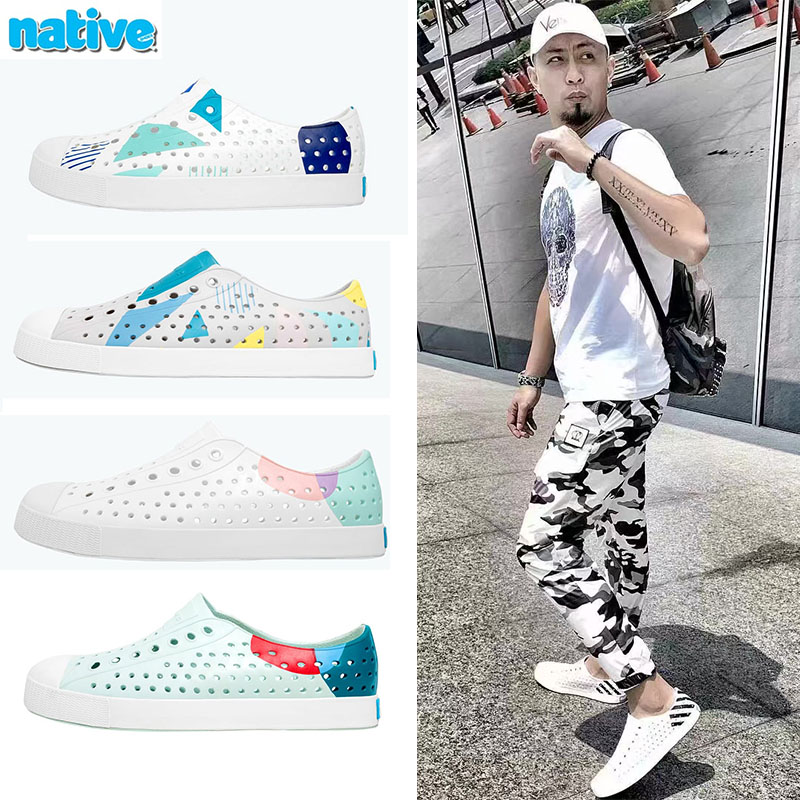 2019夏季新款正品native shoes Jefferson洞洞鞋男女沙滩鞋凉鞋潮