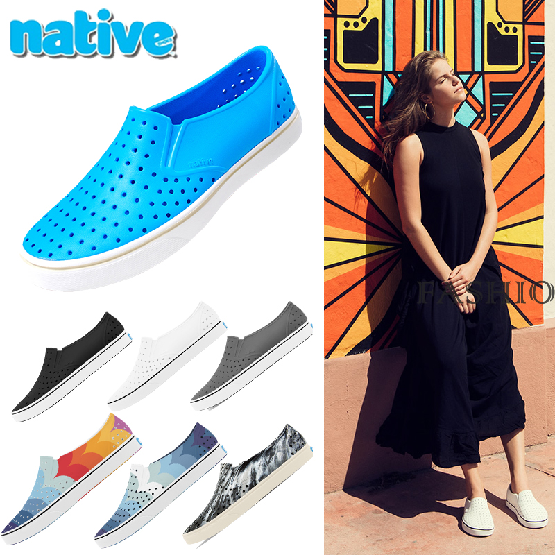 2018新款 Native Shoes Miles 正品男女鞋潮流洞洞鞋旅游沙滩凉鞋