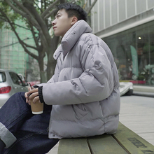 面包服韩版 青少年宽松棉衣男潮棉袄外套冬天衣服 冬季加厚保暖短款