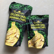 菲律宾原产SUNHARVEST杉哈维斯金沙巴香蕉片香蕉干100g200g零食