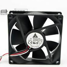 12V AFB0912VH 9025 0.6A 台达 9厘米 DELTA 大风量双滚珠风扇