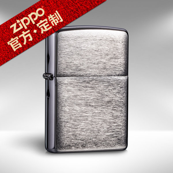 美国原装正品ZIPPO打火机 经典铬拉丝沙子200 zippo正版包邮