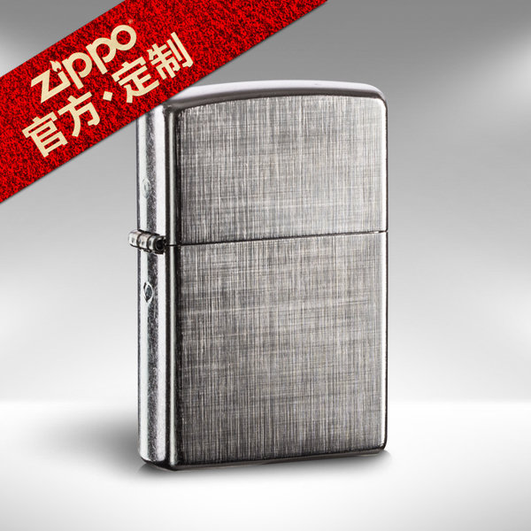 美国原装正品ZIPPO打火机 经典亚麻纹28181 正版zippo支持刻字