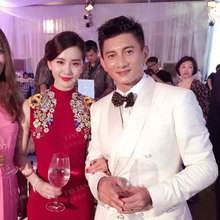 宴会敬酒服明星婚礼高端定制 婚纱礼服晚装 刘诗诗同款 2019年新款