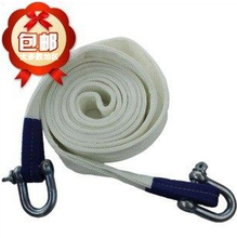 汽车用品 拉车绳拖车带越野 汽车拖车绳5米10吨加厚牵引绳 舜威