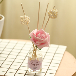 无火香薰精油香水瓶干花