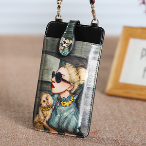 卡通可爱拉链手机包