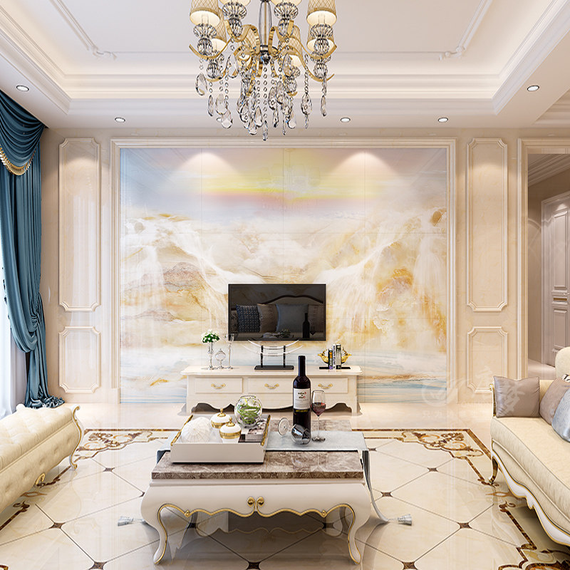 ����ŷʽɽˮ��΢��ʯ��ש