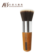 蜜粉刷扁头化妆刷BB霜粉底液刷竹柄平头刷圆头胭脂刷柔软蜜粉刷