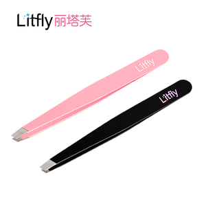 Litfly 丽塔芙 不锈钢眉夹修眉刀 