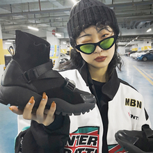 袜子鞋女2019新款韩版弹力袜子靴女冬百搭秋季高帮运动鞋网红女鞋