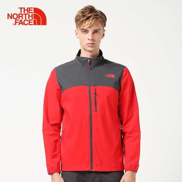 【经典款】TheNorthFace北面春夏新品防泼水户外男软壳外套|368I