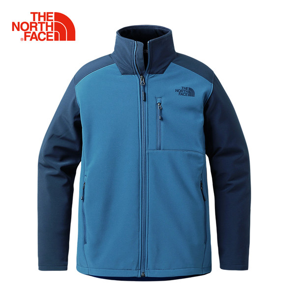 TheNorthFace北面户外舒适灵活防风保暖男软壳夹克|2UD6