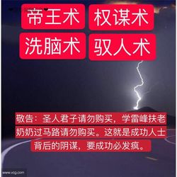 腹黑权谋术洗脑术驭人术帝王术成功谋略影响学内部视频教程教学Z
