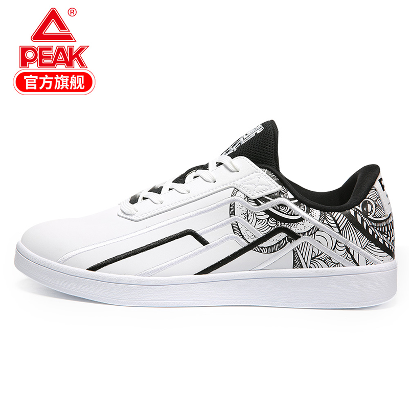 Peak Women's Shoes Casual Shoes 2019 Winter New Versatile Little White Shoes Low Top Board Shoes Lightweight and Durable Sports Shoes Trend