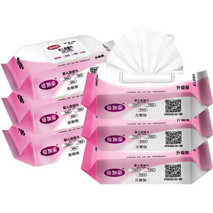 倍加亲湿巾100抽*3