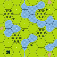 Victory 勇气与胜利 二战模拟仿真演兵军棋 地图棋盘 Valor