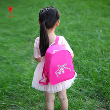 热卖 红舞鞋 芭蕾体操配件儿童双肩背幼儿舞蹈学生拉丁舞字91051